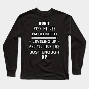 Just Enough XP Long Sleeve T-Shirt